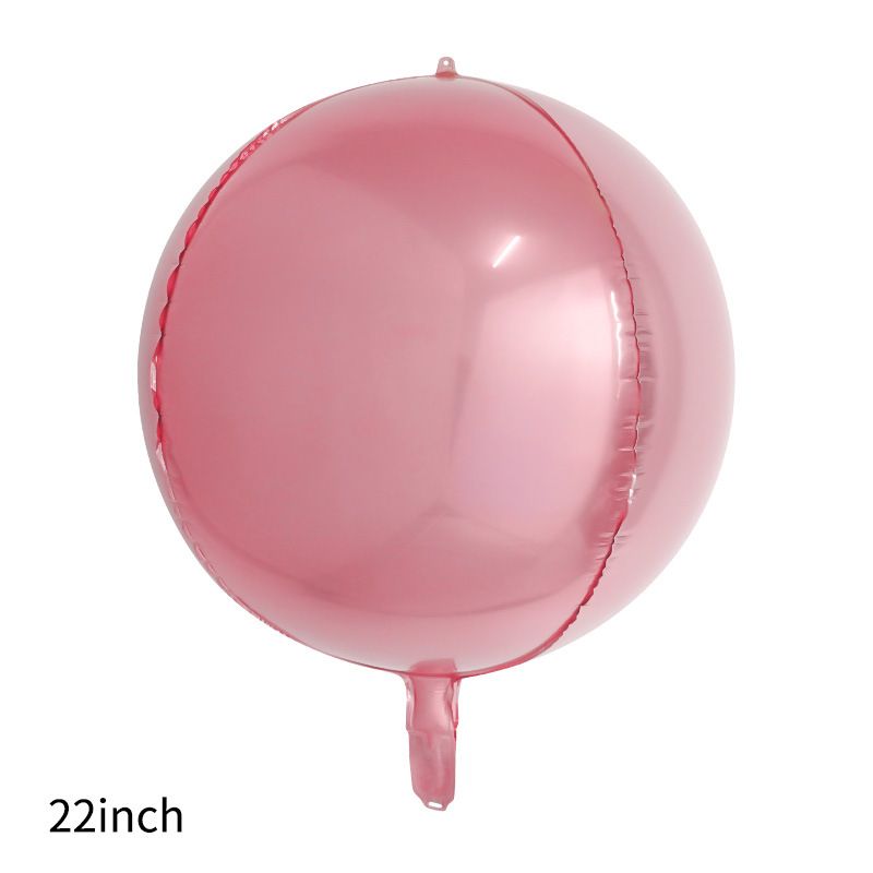 22寸4d球粉色