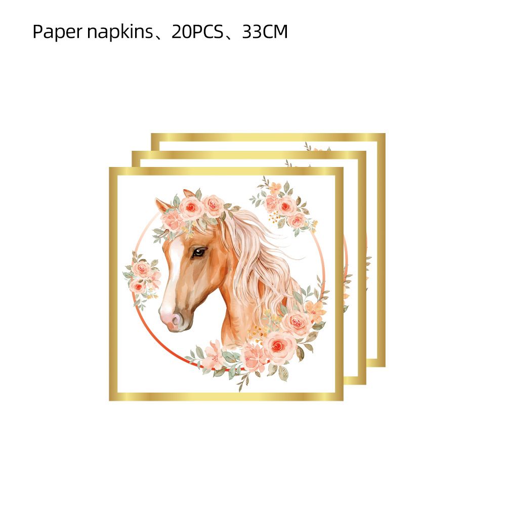 纸巾20pcs-宫廷马