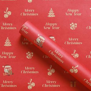 树圣诞老人铃铛【红色】10张/包